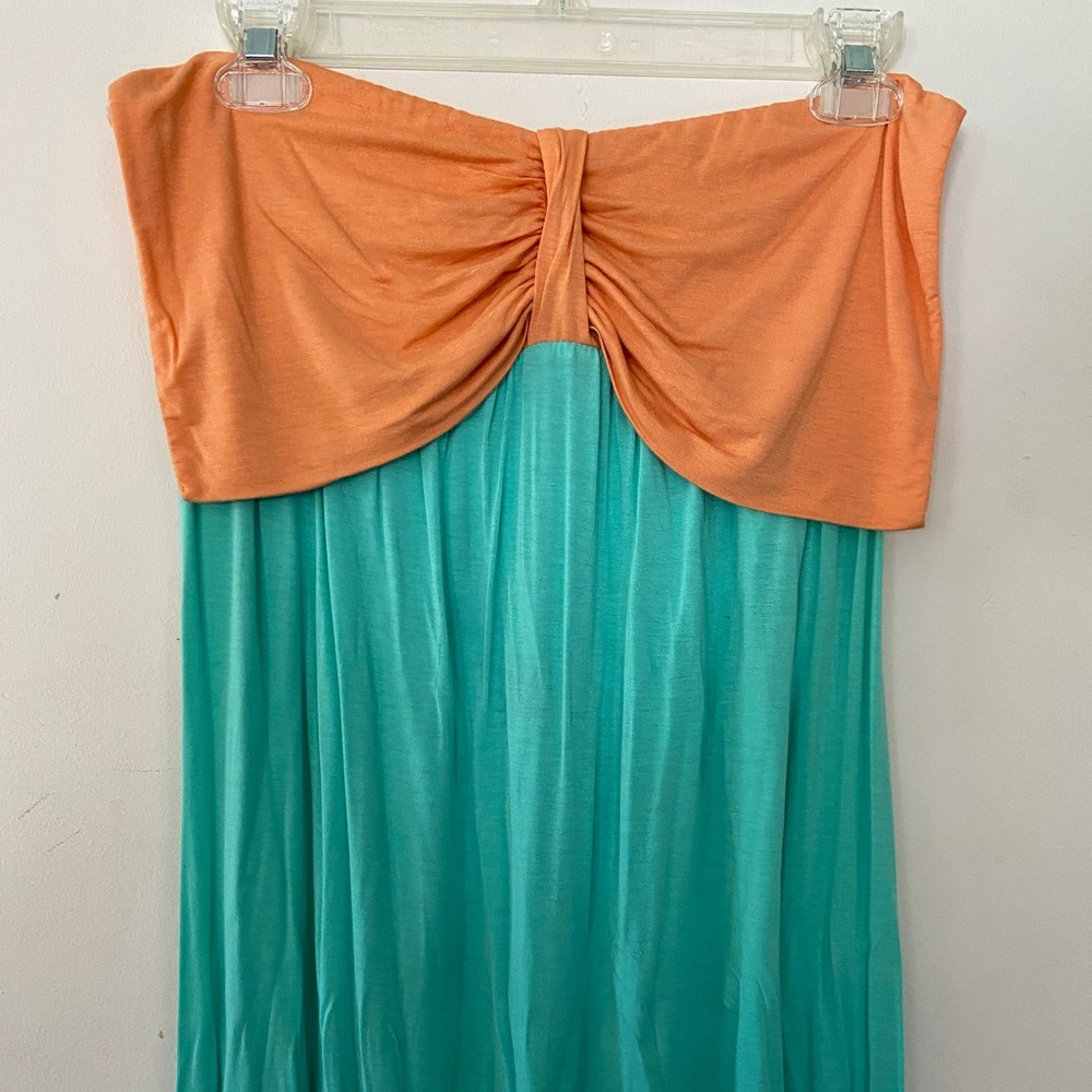 Bow Front Maxi Dress